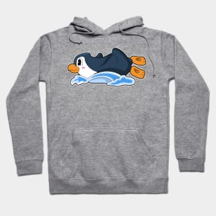 Penguin Water slide Hoodie